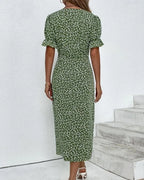 Charlene™ | Fresh Bloom V-Neck Dress