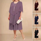 Ellen™ | Elegant Chiffon Dress