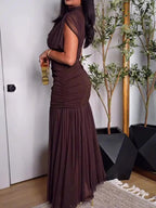 Laura™ | Pleated Bodycon Dress