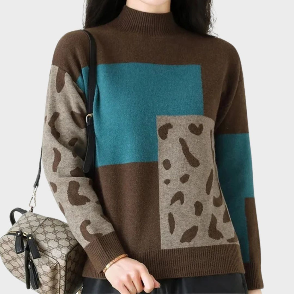 Harmony™ | Comfortable High Collar Sweater