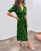 Bailey™ | Elegant Polka Dot Dress
