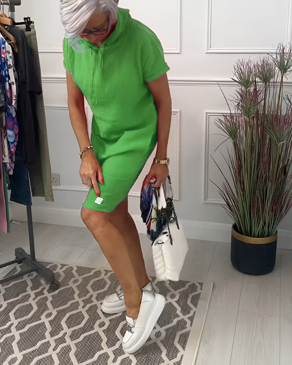 Tina™ | Relaxed Hoodie Dress