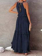 Courtney™ | Elegant Sleeveless Dress with Ruffles