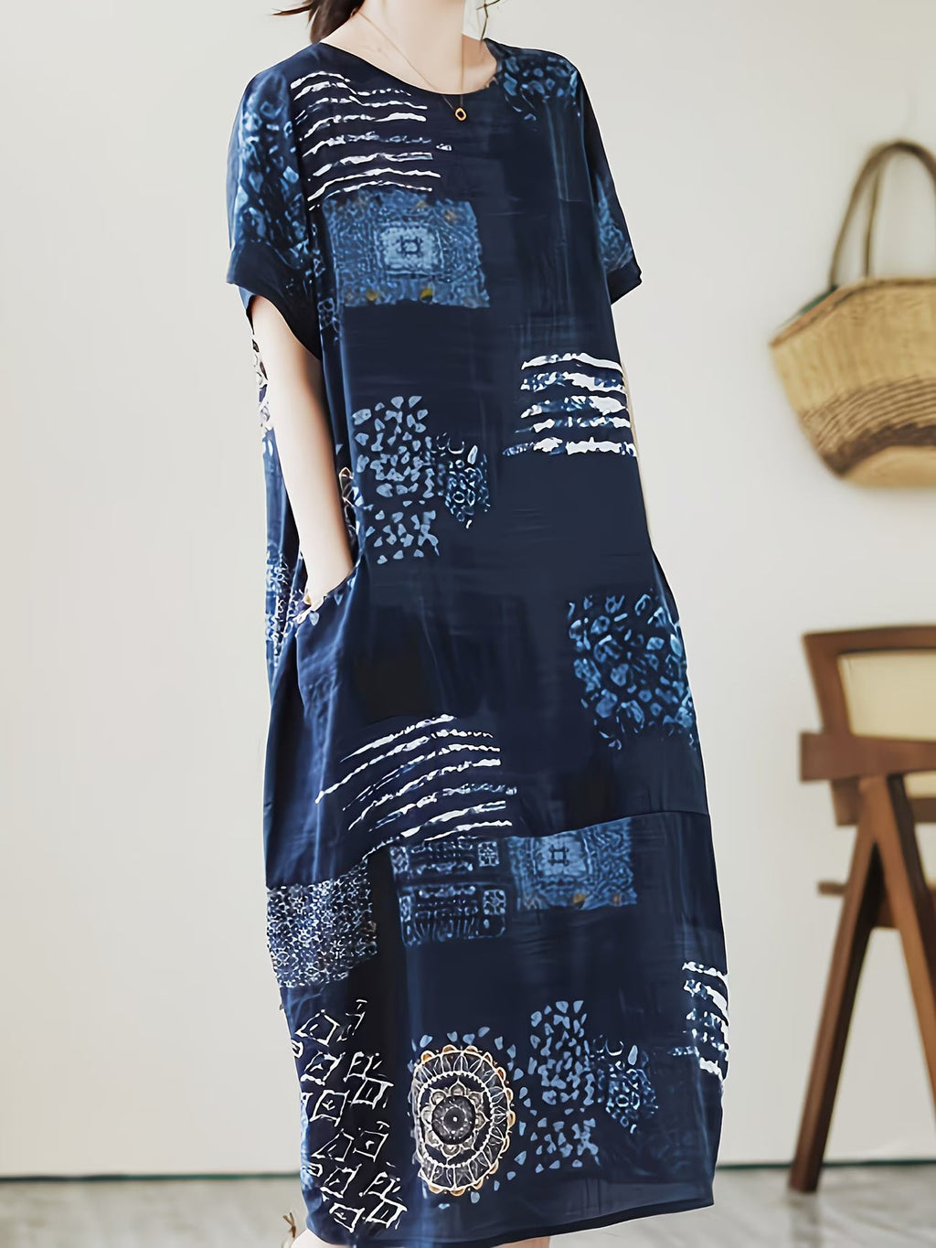 Calm Elegance Comfort Dress