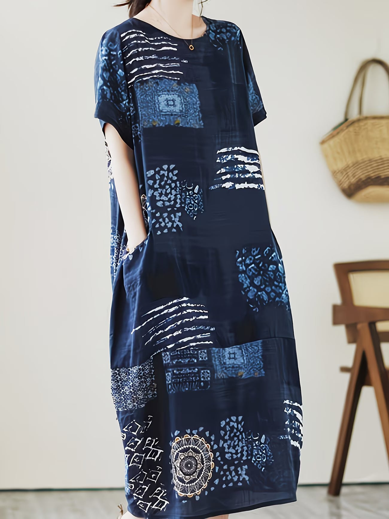 Calm Elegance Comfort Dress