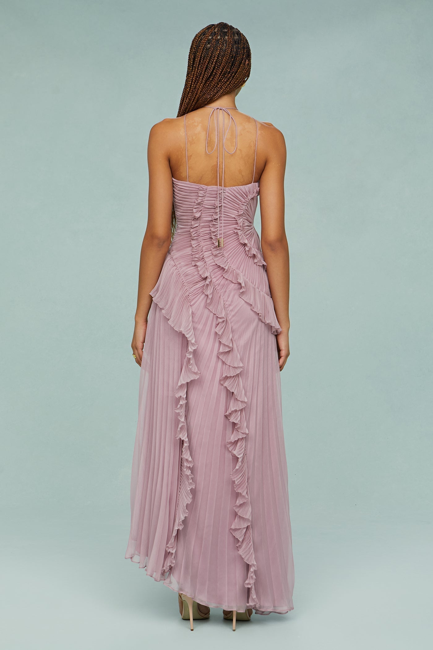 Estelle™ | Elegant Halter Dress