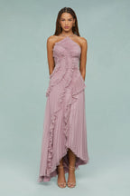 Estelle™ | Elegant Halter Dress