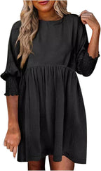 Evelyn™ | Ruched Summer Day Dress