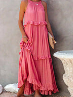 Courtney™ | Elegant Sleeveless Dress with Ruffles