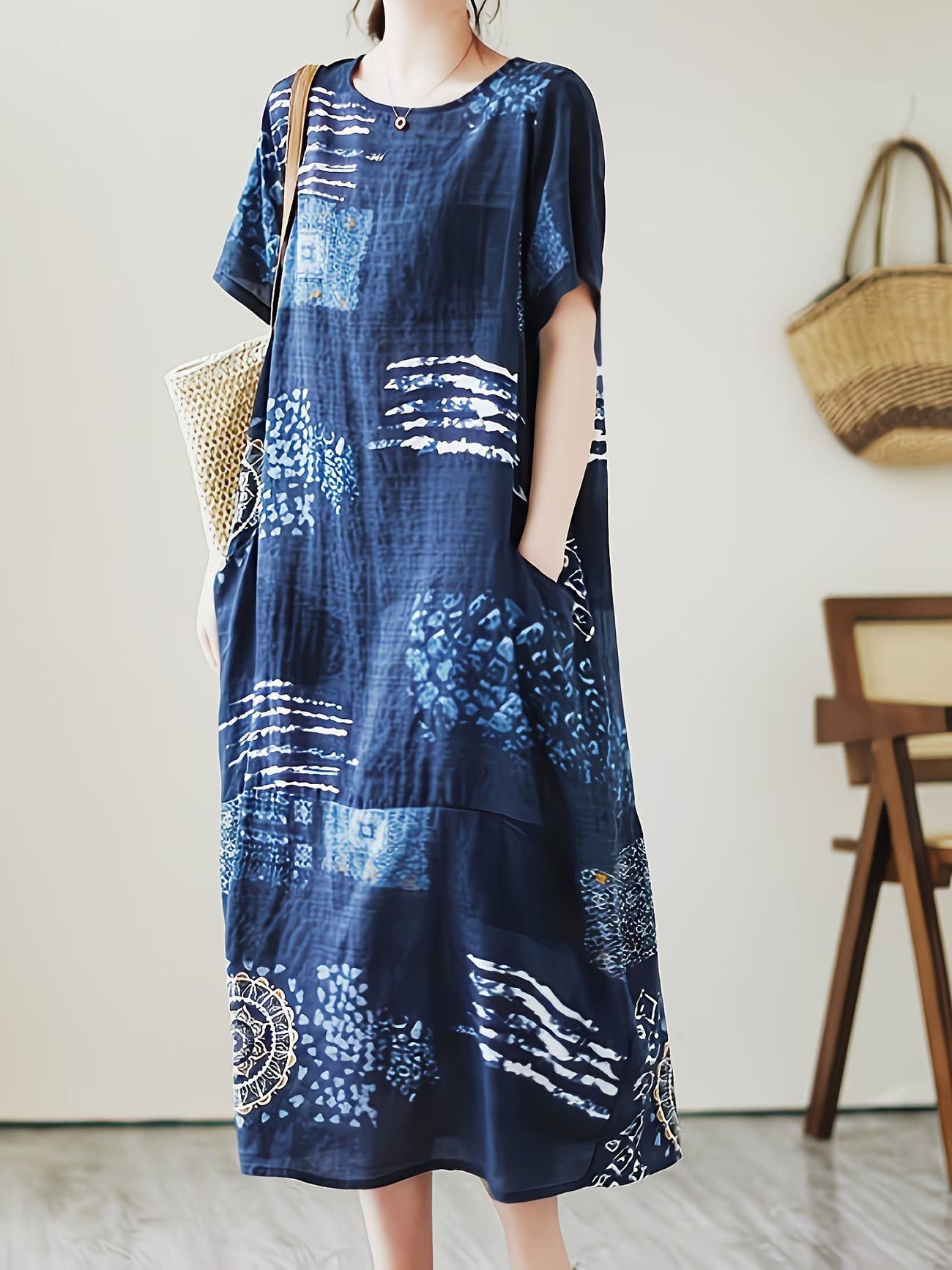 Calm Elegance Comfort Dress