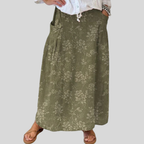 Princess™ | Vintage Floral Elastic waistband Pocket Skirt