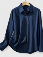 Reese | Women's Elegant Button Down Shirt with Concealed Placket