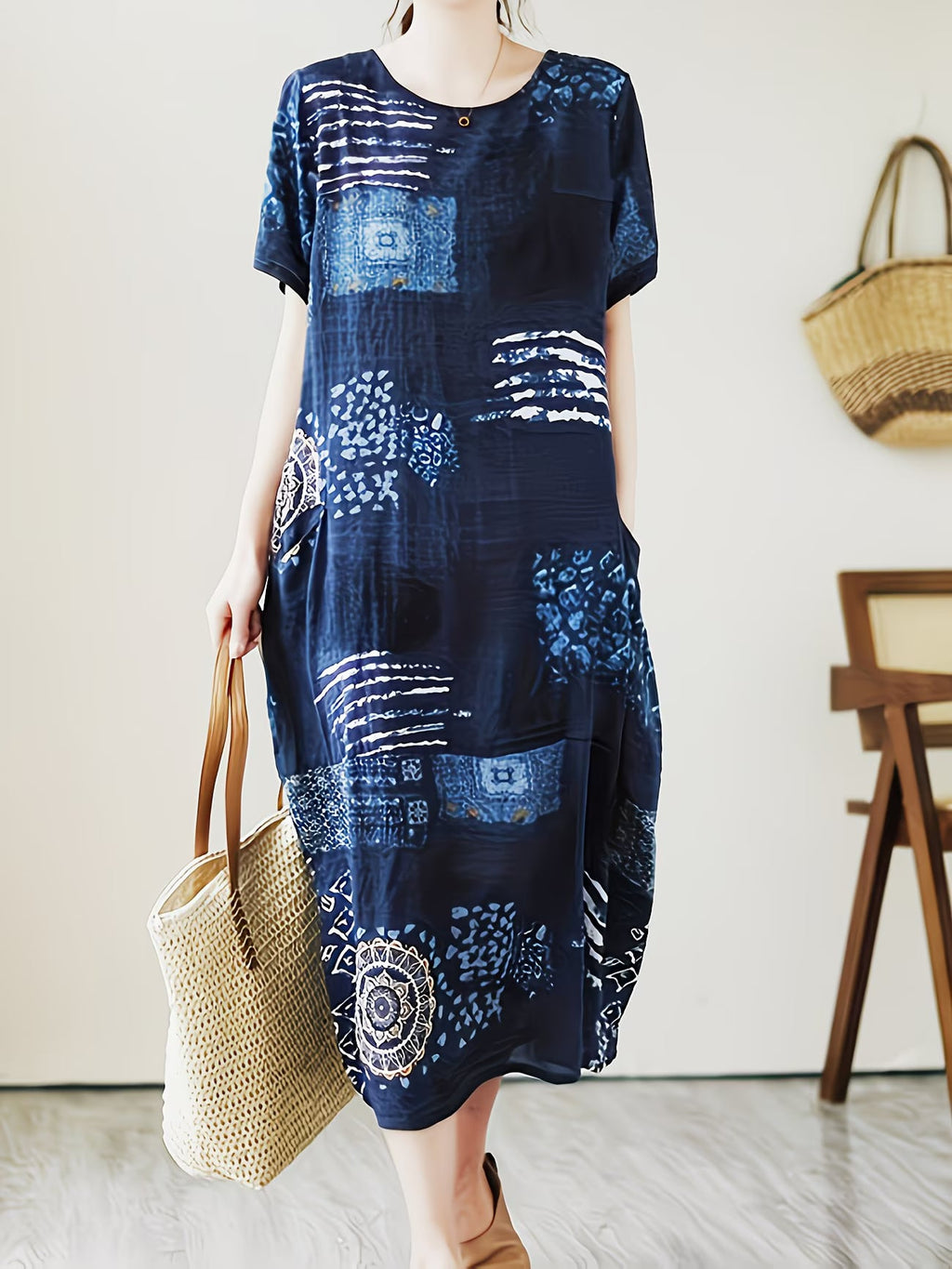 Calm Elegance Comfort Dress