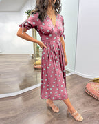 Bailey™ | Elegant Polka Dot Dress