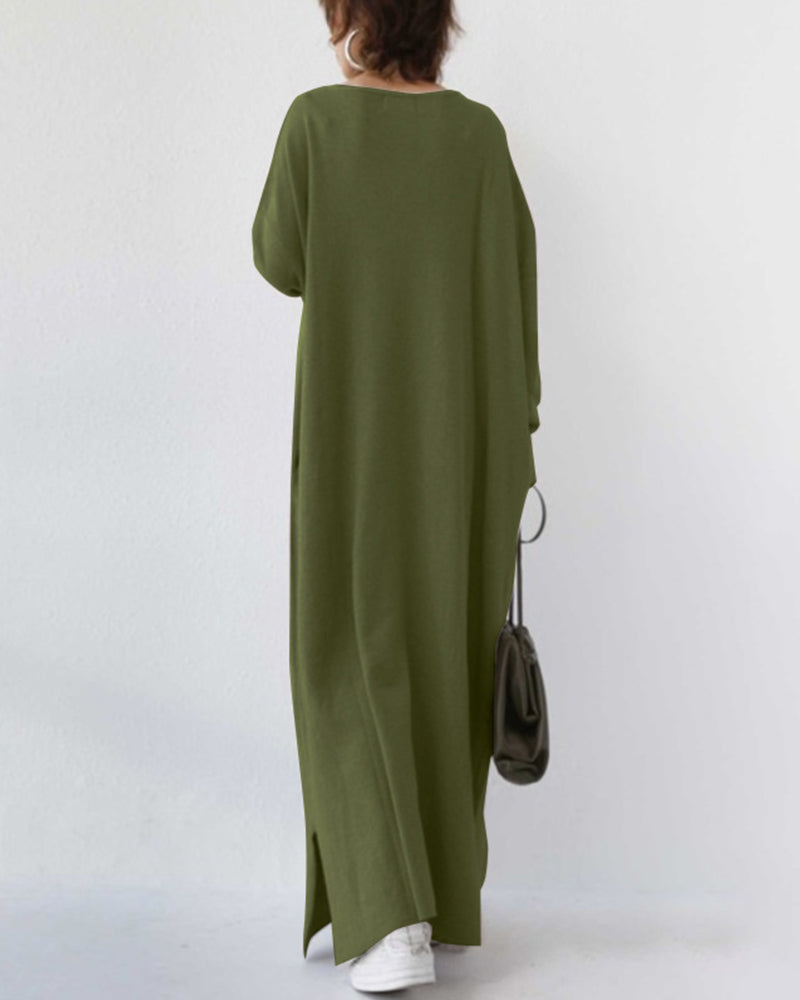 Harriet™ | Elegant Winter Maxi Dress for Women with Long Sleeves