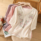 Tamsina™ | Floral Relaxed Blouse
