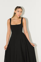 Angela™ | Timeless Flowy Midi Dress
