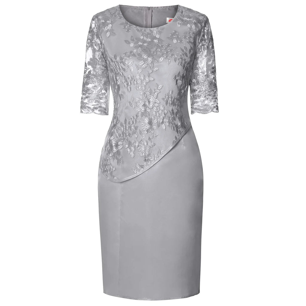 Frances™ | Short Sleeve Midi Dress