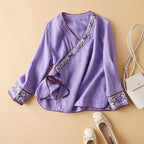Lotus™ | Relaxed Pattern Breeze Blouse