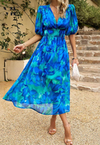 Monica™ | Elegant Floral Dress