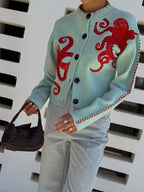 Lois™ | Fun Octopus Pattern Cardigan