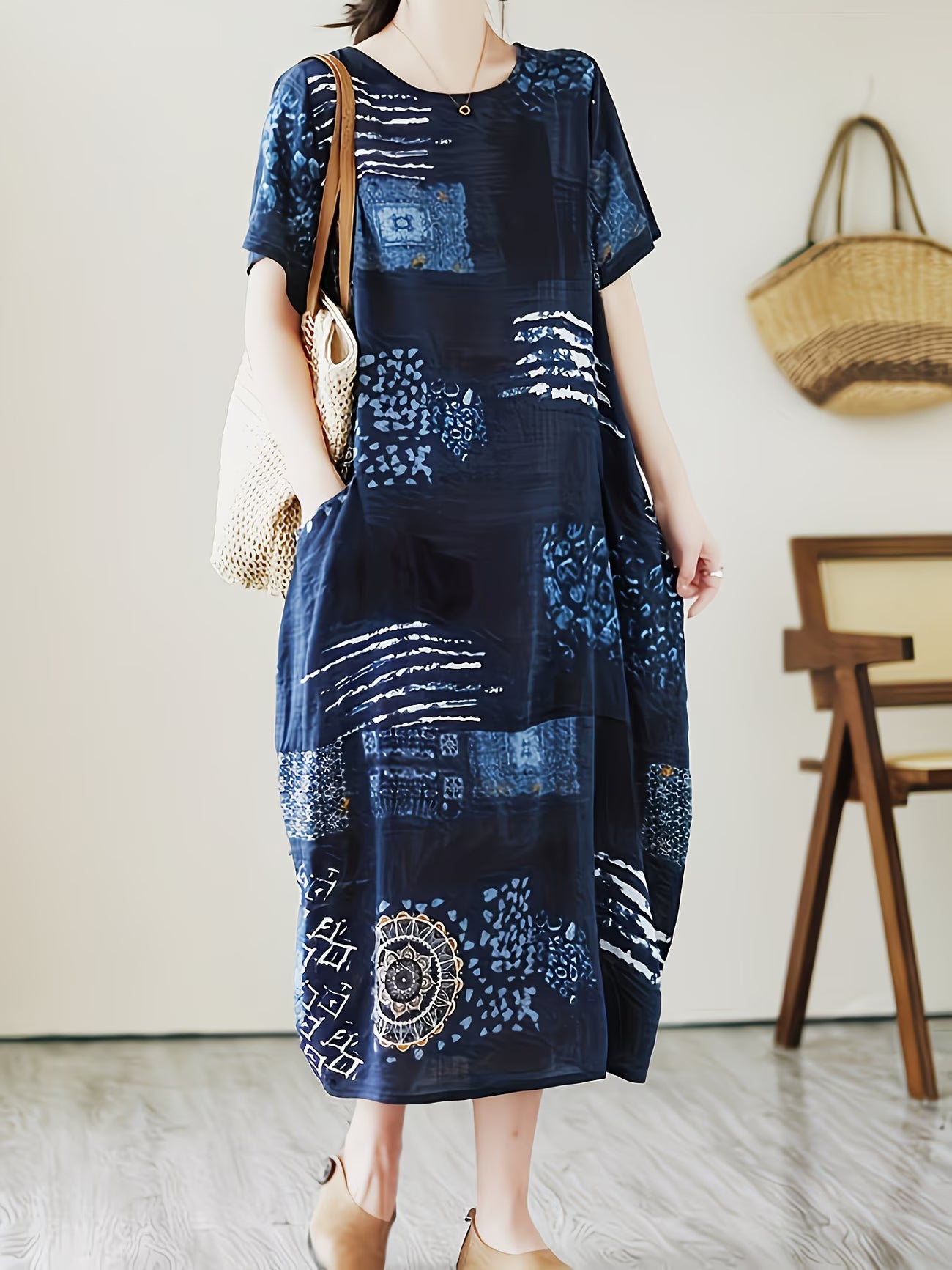 Calm Elegance Comfort Dress