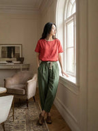 Harper | Women's Casual Drawstring Straight-Leg Casual Pants