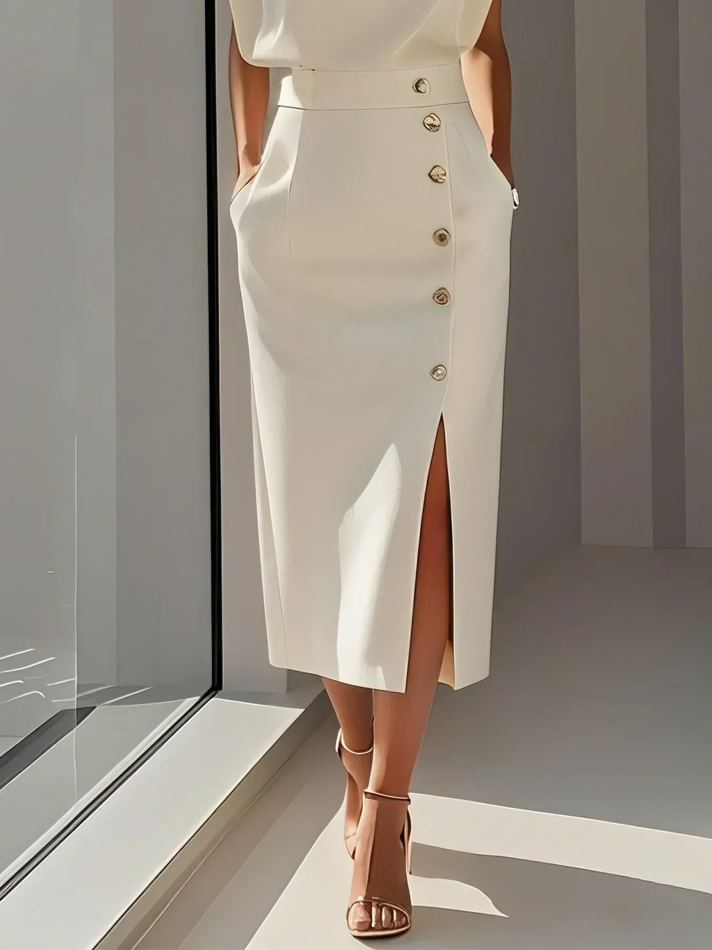Aspen™ | Effortless Charm Midi Dress