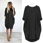 Gina™ | Elegant Pocket Dress