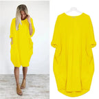 Gina™ | Elegant Pocket Dress