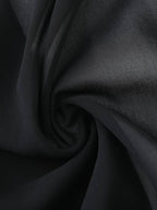 Brisa | Women's Tie Front Sheer Blouse Open Front 3/4 Sleeve Top