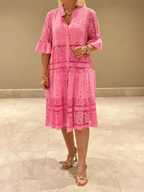 Cherylann™ | Floral Midi Dress