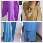 Haven | Women's Two Piece Set Long Sleeve Tunic Top Wide Leg Pants